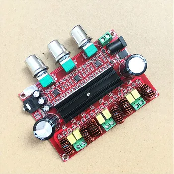 

Xh-m139 2.1 Vocal Tract High-power Digital Power Amplifier Plate Tpa3116d2 Power 2*80w+100w