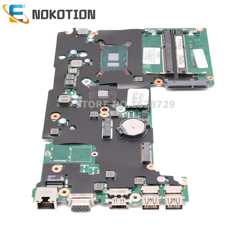 wonderful  NOKOTION laptop motherboard For HP 430 G3 830947-001 830947-501 830947-601 DA0X61MB6G0 SR2EZ i7-650
