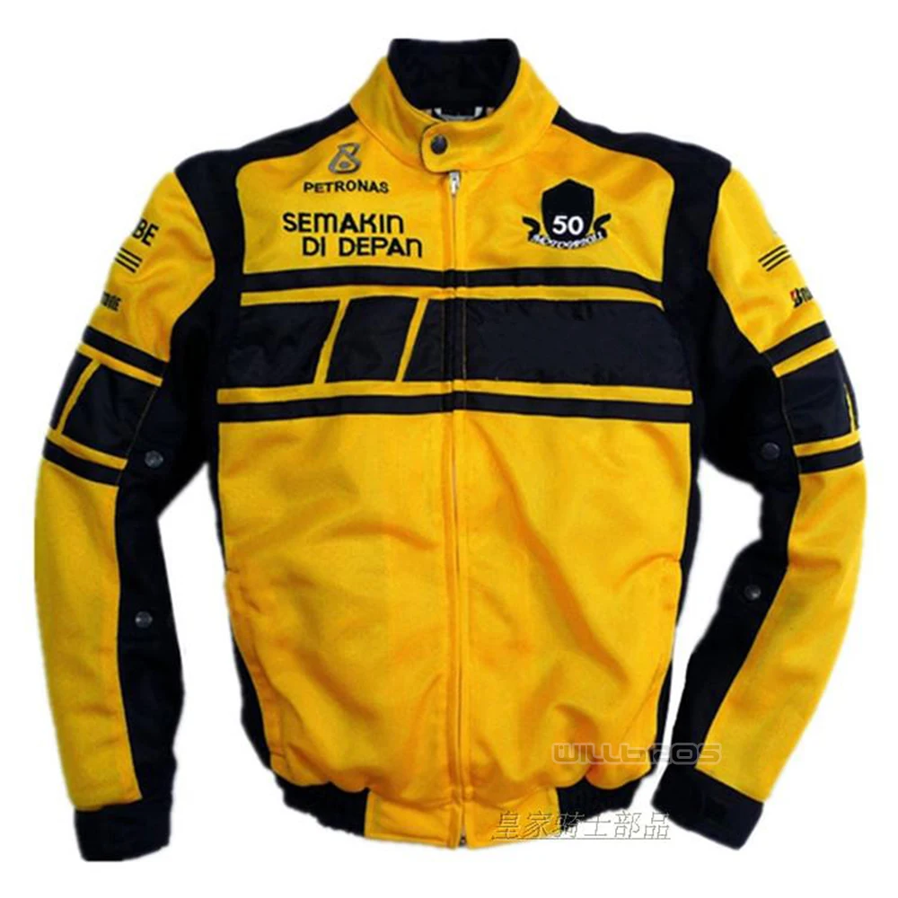

MOTO GP 50-year Anniversary Jacket YZR M1 Racing Team Summer Motorcycle Mesh Breathable Jacket With 5 Protective