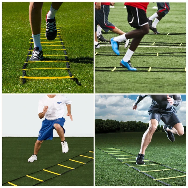 Flexibility Agility Nylon Strap Jumping Fitness Speed Football Training  Ladder