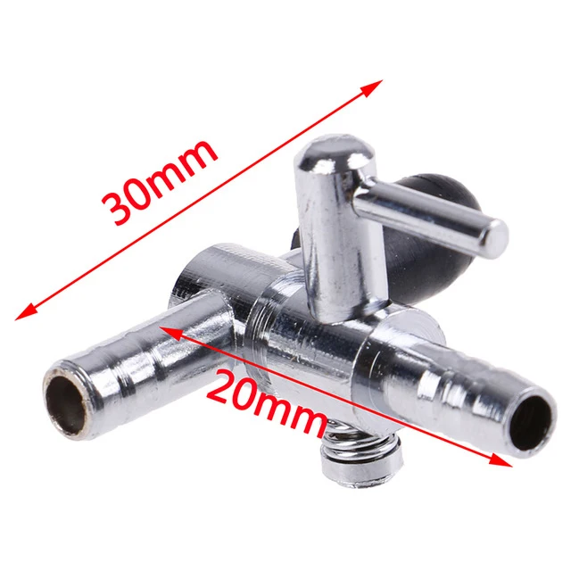 Aquarium Air Valve Stainless Steel Fish Tank Air Flow Control Lever Valve Distributor Splitter Oxygen Pump Accessories 1To5 Way 