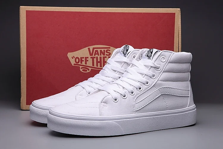 vans old skool white high