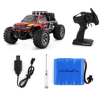

1:18 2.4G 4WD RC Big Foot Car Truck Remote Control Off-road Crawler Vehicle Model RTR Toy For Kids Gift