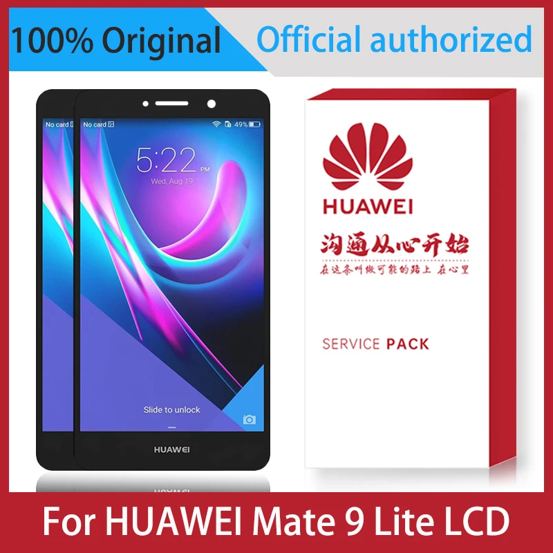 Оригинальный дисплей 5 ''для Huawei Mate 9 Lite LCD BLL-L23 сенсорный экран дигитайзер в
