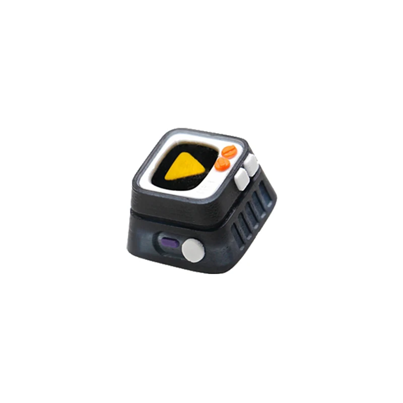 Máquina de Jogo Boné para Teclado Mecânico com Interruptor Creme Memória Televisão Resina Manual Personalidade Chave mx 1pc M.7 - Imagem 5
