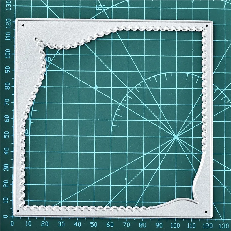 DiyArts штампы квадратная рамка металлические режущие Новинка 2019 скрапбукинга