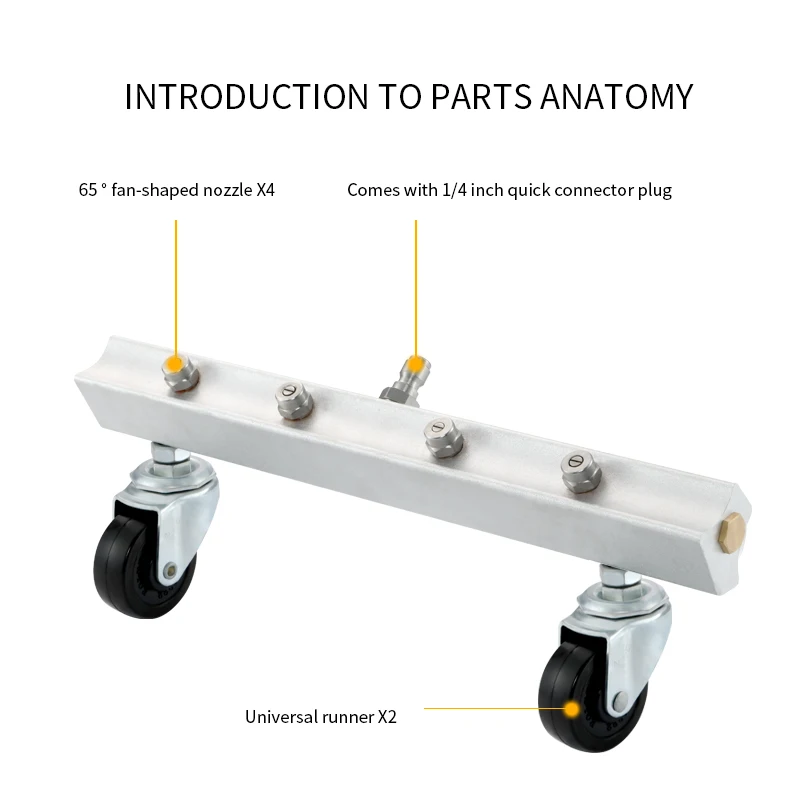 Multifunctional High Pressure Washer Car Chassis Cleaning Nozzle Device And Road Washer Nozzle Device 3