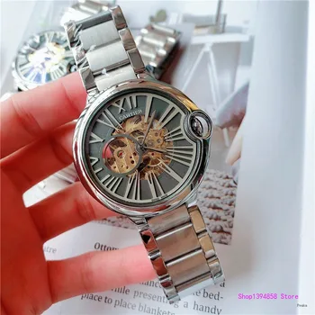 

Cartier- Luxury Watch Men women Watch Waterproof Automatic Mechanical Watch Stainless Steel Sapphire Crystal Wristwatch 16