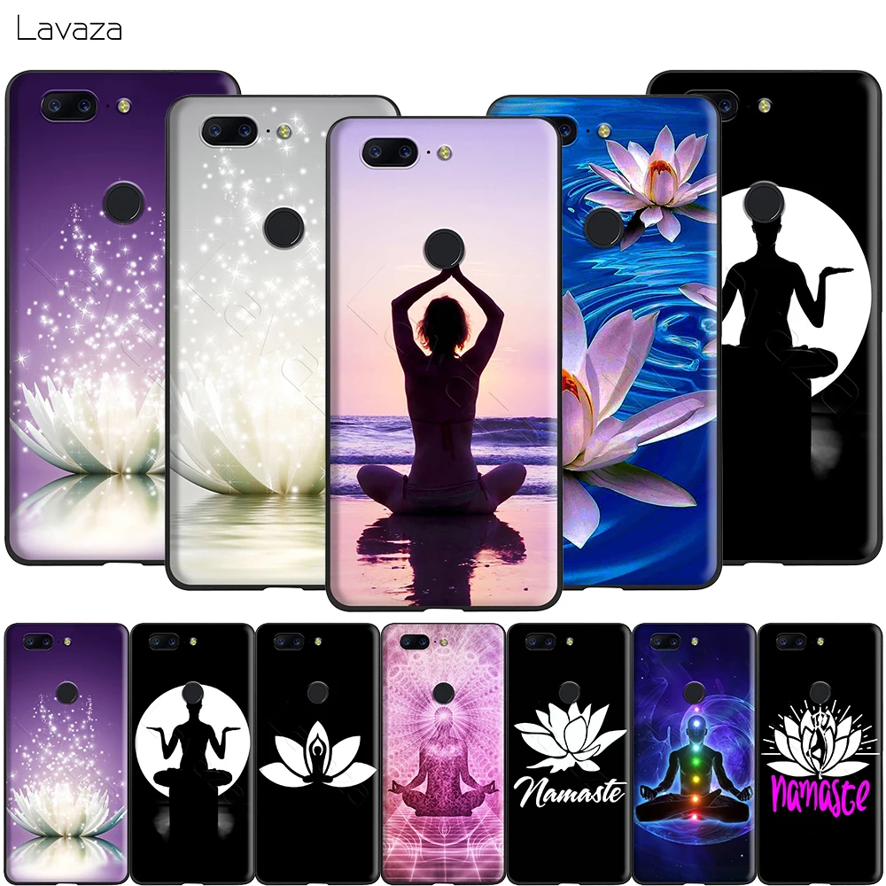 Силиконовый чехол Lavaza Namaste Lotus Yoga для Oneplus 7 Pro 6 6t 5 5t | Мобильные телефоны и