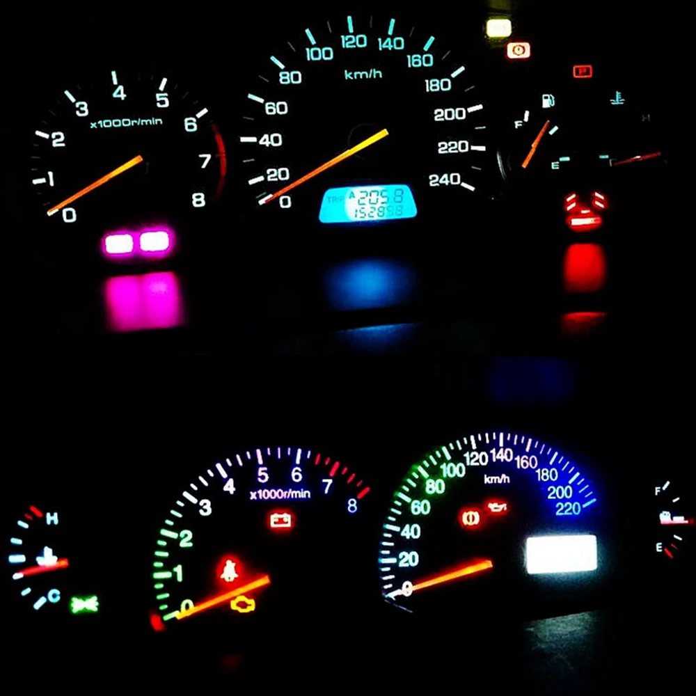 ſ  ڵ ׸  , Canbus ڵ    ǥ , T5 W1.2W W3W 74 509T LED , 10 