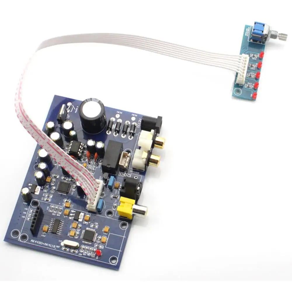 AK4490+AK4118 NE5532 15W 4-way input DAC Decoder Board YJ00112