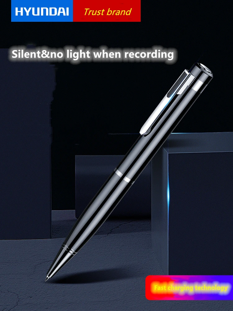 Hyundai K802 digital voice recorder pen latent dictaphone rechargeable commercial meeting minutes portable MP3 Lecture Notes