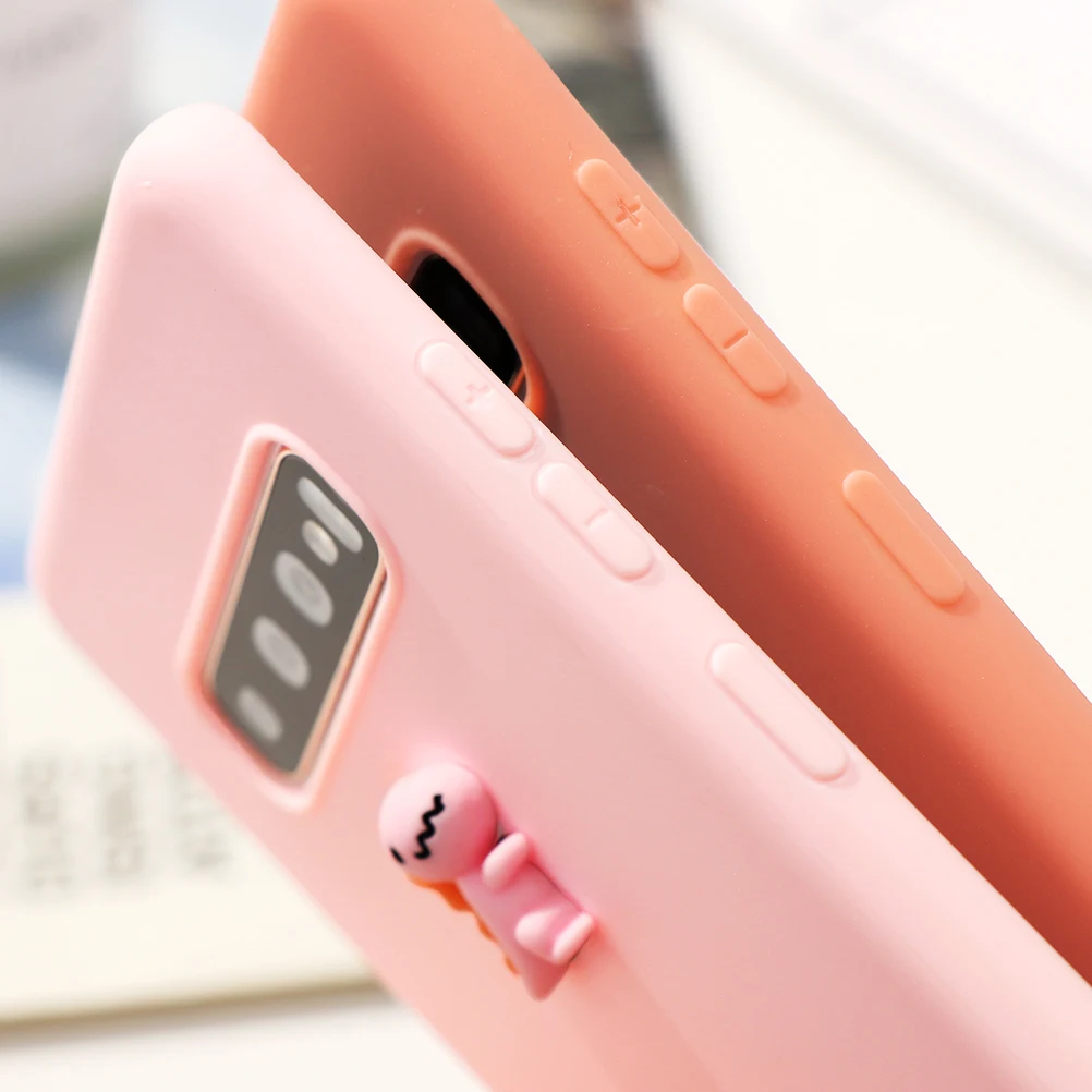 Силиконовый чехол для Samsung Galaxy Note 10 8 9 A70 A50 A40 A71 A51 A7 A9 A6 A8 Plus 2018 A10S|Бамперы| |