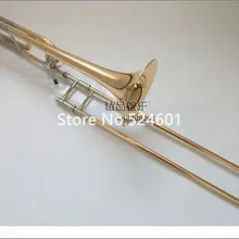 Playing Bb/f-Trombone Mouthpiece Musical-Instruments Bach Tenor with Shell And Gold 42GO