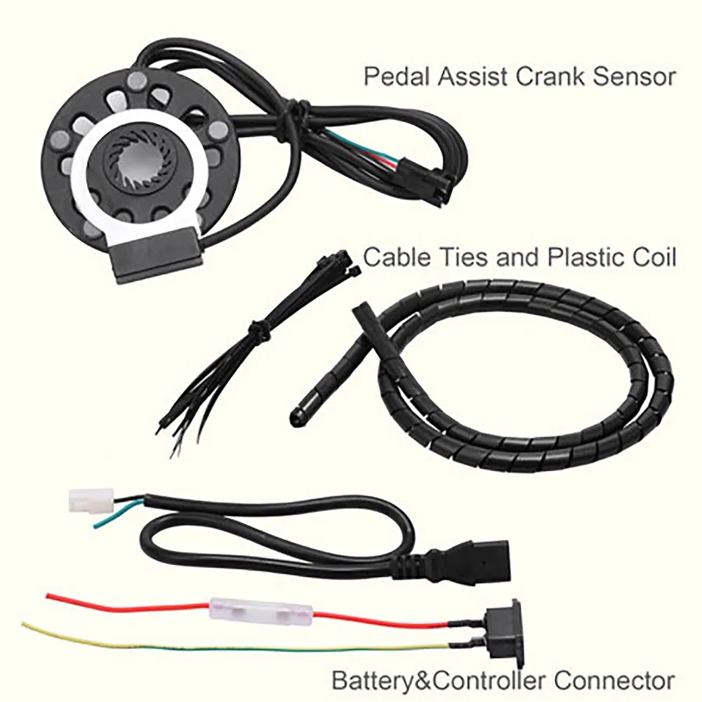 Ebike 48V1000W DIY комплект после преобразования, велосипед модифицированный электрический комплект+ светодиодный