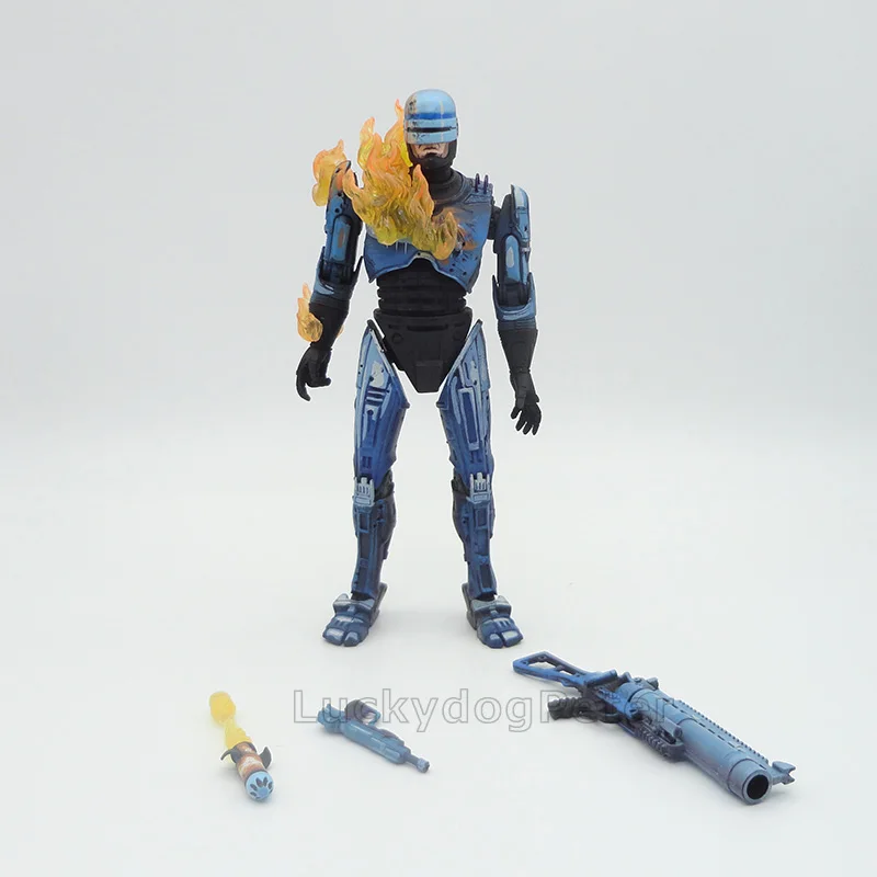 Аниме 1/8 масштаб Раскрашенная фигурка битва поврежденная версия робокоп