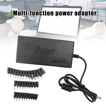 

High Quality Universal DC 12V-24V Adjustable Power Supply Adapter with 34 Detachable Plugs for Laptop