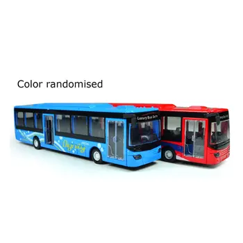 

1 Set 1:50 Alloy Air Conditioner Cmb 12400 Bus Children'S Toy Car 1:50 Alloy Air-Conditioned Bus School Bus Model