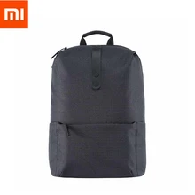 Оригинальная водонепроницаемая сумка для ноутбука Xiaomi, 15,6 дюймов, 20л, полиэстер, молодежный рюкзак для отдыха, 20 кг
