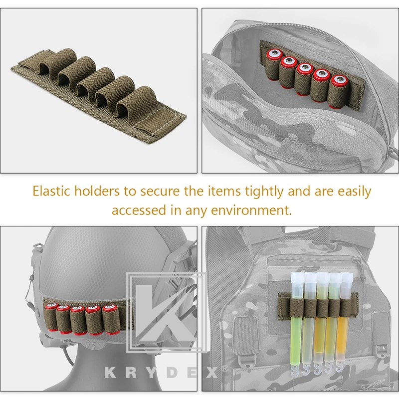Chemlight Battery Elastic Storage Holder