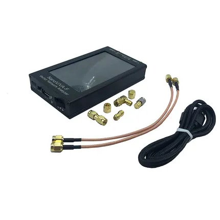 NanoVNA VNA HF VHF UHF Vector Network Antenna Analyzer + 4.3 inch IPS LCD + Metal Case 5000mAh Battery