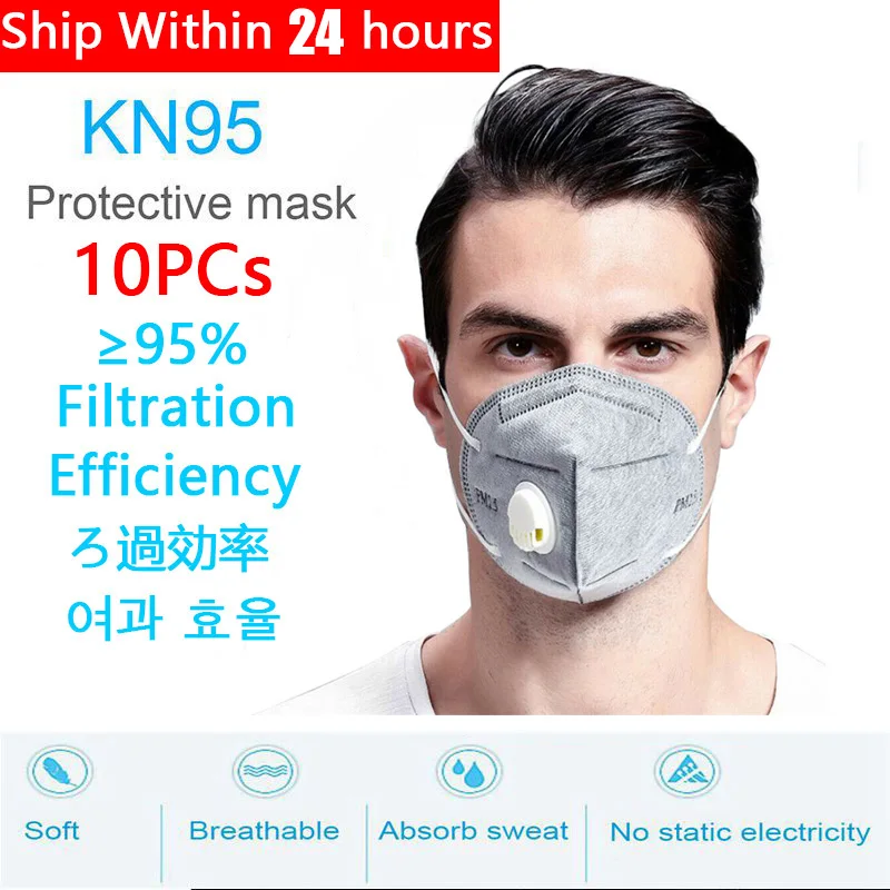 

Anti-Pollution 3 Laye Mask dust protection Masks Disposable Face Masks Elastic Ear Loop Disposable Dust Filter Safety Mask