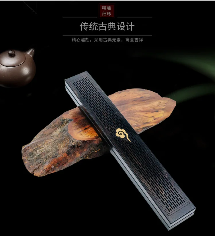 Курильница из красного дерева Ebony Joss-stick печь Joss-аромапалочки горелка китайский Eaglewood домашняя сжигание ладана печь сандалового дерева курильница