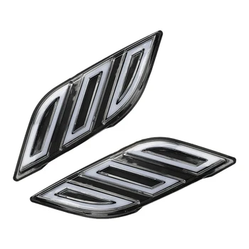 

beler NEW 2 In 1 Double-Effect LED Daytime Running Light w/ Yellow Turn Signal Lamp fit for Ford F-150 Raptor 2017 2018 2019