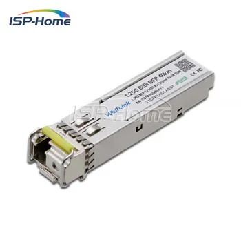 

Free Shipping 1Pair Compatible 1000BASE-BX BiDi SFP 1310nmTX/1490nmRX and 1490nmTX/1310nmRX 40km LC Simplex SMF DDMI Transceiver