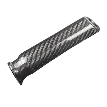 

Carbon Fiber Car Brake Handle Cover High strength Fashion Practical Useful