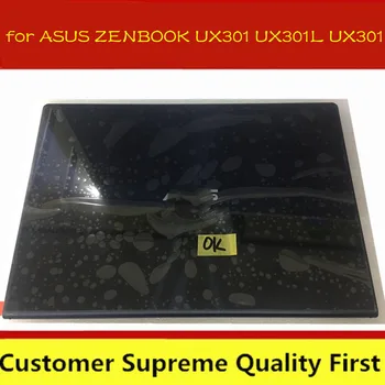 

13.3" for ASUS ZENBOOK UX301 UX301L UX301 LCD Screen Display Back Cover Hinges Touch screen Digitizer Full Assembly