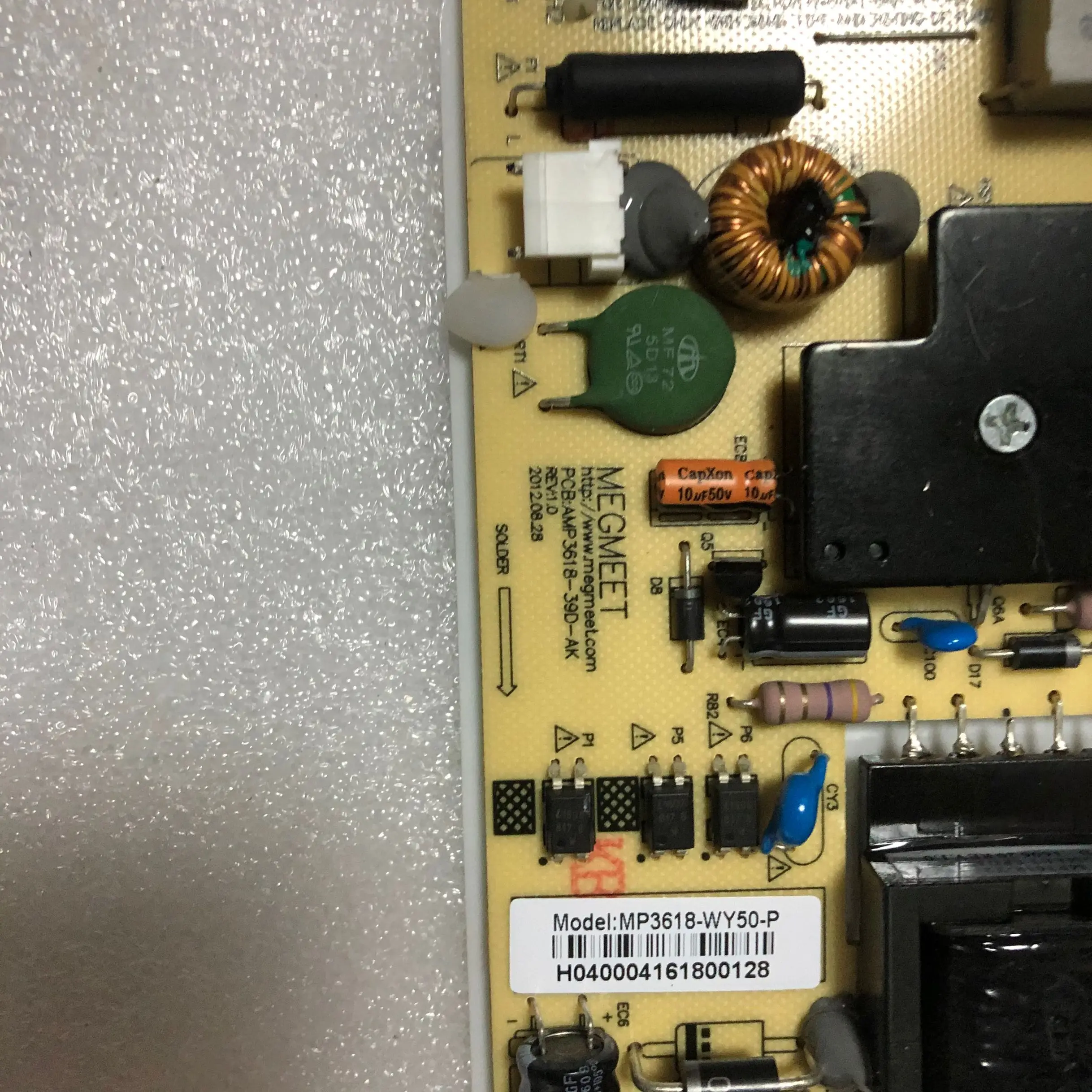 Тест для AMP3618-39D-AK MP3618-WY50-P плата питания