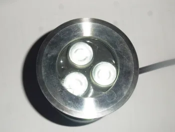 9W 3W LED Underwater Light 12V 24V DMX512 Control RGB Pond Buried lights IP68 single color Fountain Lamp for Swimming Pool ac12v 36w led underwater light 12 3w epistar rgb swimming pool light with remote control ip68 wall mounted fountain pond lamp