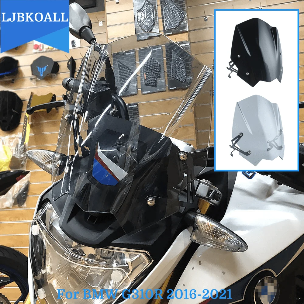 

2017 2018 2019 G310 R оценители крышка ветрового стекла мотоцикла ветровое стекло дефлектор ветрового стекла для BMW G310R G 310R 2016-2021