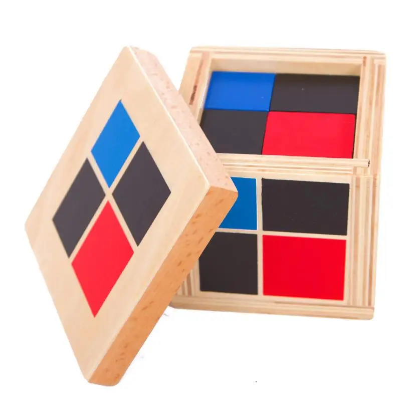 

Montessori Understanding Teaching Aids Binomial Age of 3-5 Infants Children Early Education Sensory Building Blocks Toy