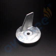 3V1-60217 853762T01 транцевая доска анод для Tohatsu 6/8/9,8/9,9/15/18/20hp 3V1-60217-0 853762T01