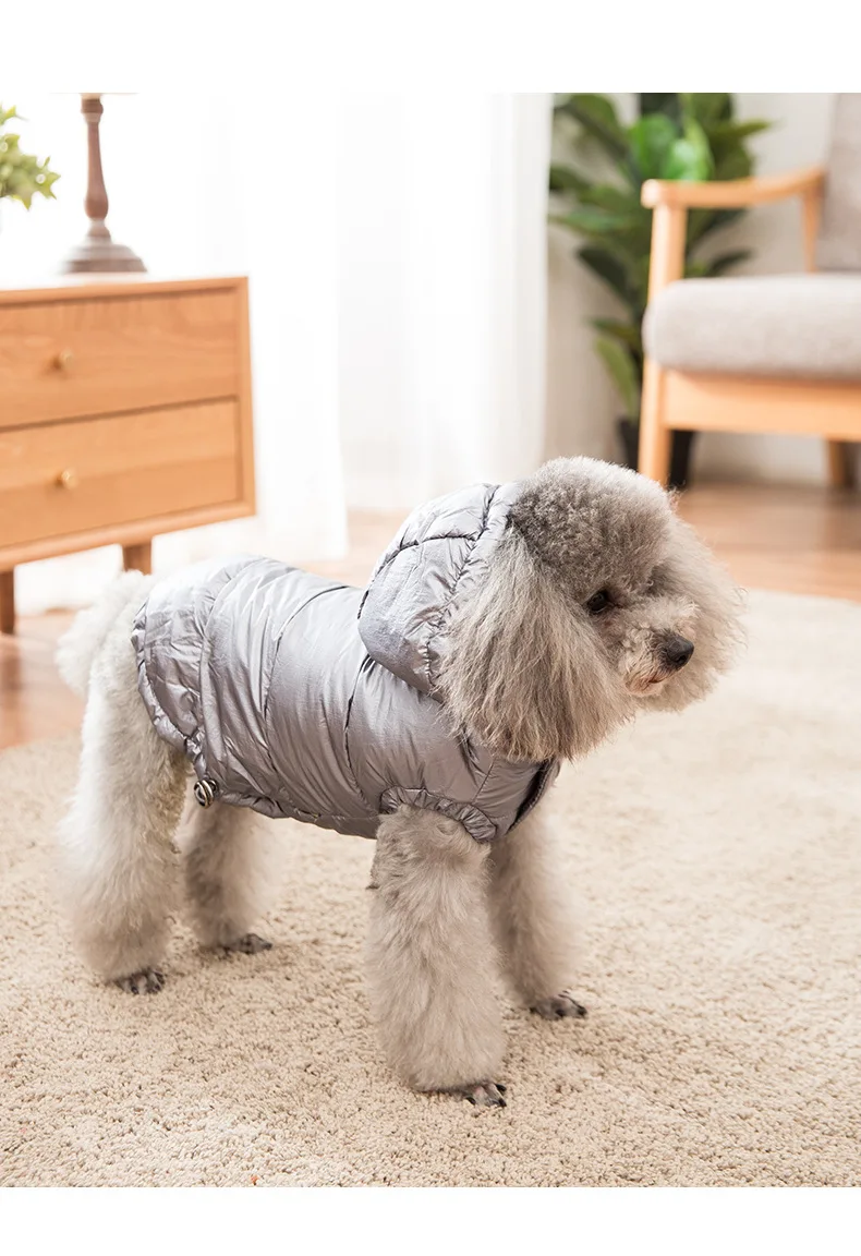 Одежда для собак на осень и зиму, теплый хлопковый жилет для собак, супер теплый жилет для собак, товары для животных, кошек, розовый, синий цвета, зимняя куртка для собак