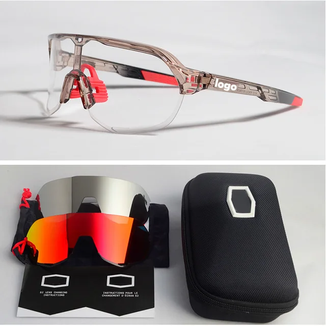 

polarized Outdoor Sport cycling Sunglasses MTB Mountain Bicycle Goggles s2 Cycling Glasses 100 Bike Eyewear Peter Gafas Ciclismo