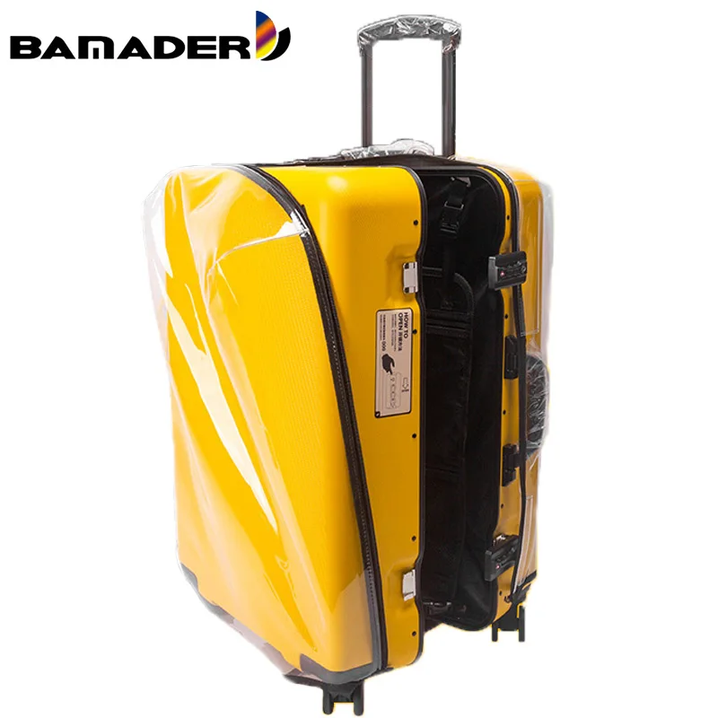 Case Suitcase-Cover Travel-Accessories Trolley New Thick Waterproof Wear-Resistant Transparent