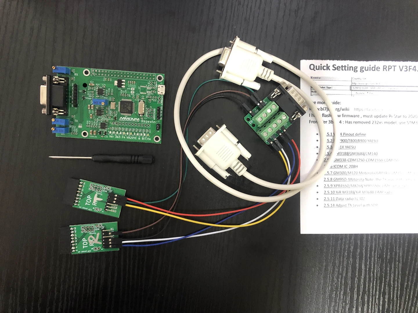 Mmdvm Repeater Board V3f4 For Dmr C4fm/ysf,nxdn Dstar Pocsag P25,usb