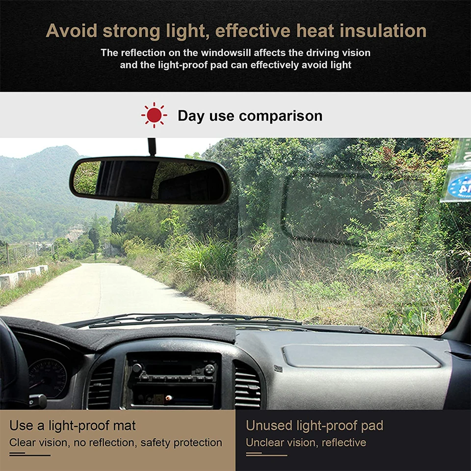 Dash Cover Mat, For Smart#1 Smart#3 Brabus (2022-2023) Anti-Slip Mat Dashboard Cover Pad Sunshade Dashmat Carpet Accessories,A-RHD