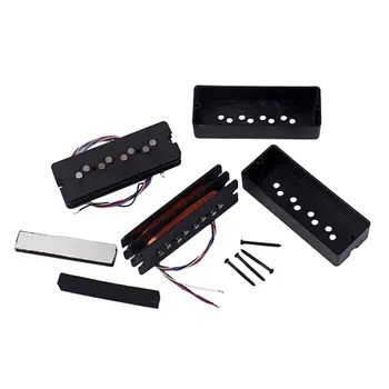 

1 Set Pickup High Quality Durable Premium Professional Bass Replacement Accessory Kit Bass Accseeories Metal Humbucker for Guita