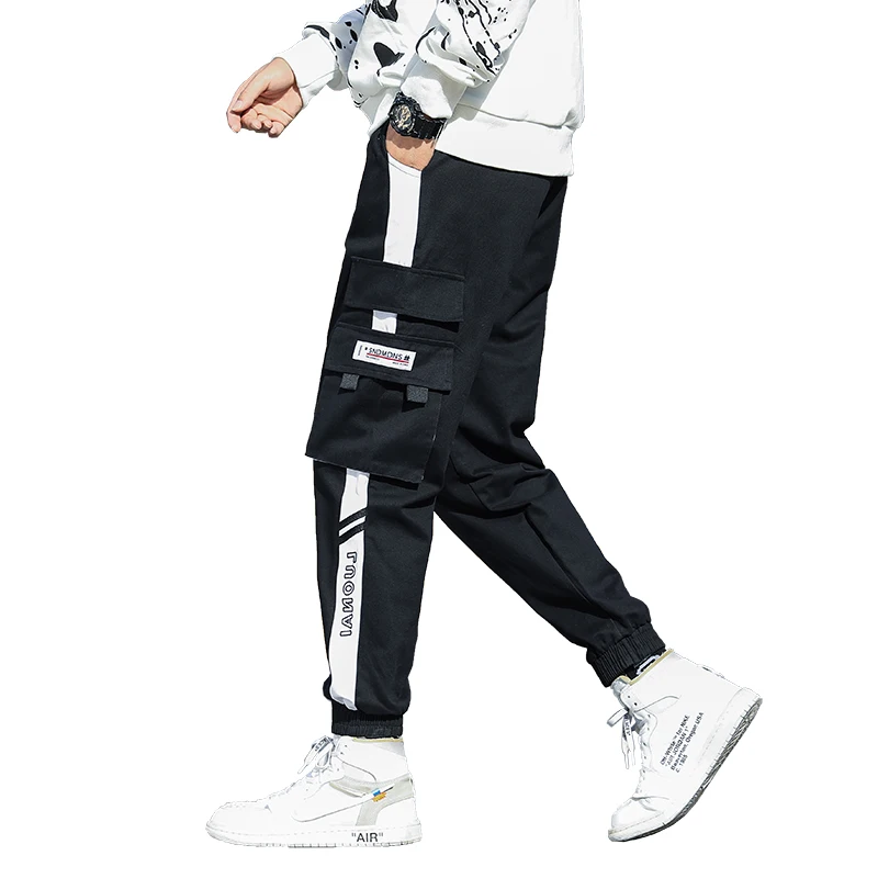 Big Pocket Men's Cargo Pants Streetwear Leisure Hip Hop Jogging Pants Male High Quality 2020 New Sweatpants Pants Mens Trousers Big Pocket Men's Cargo Pants Streetwear Leisure Hip Hop Jogging Pants Male High Quality 2020 New Sweatpants Pants Mens Trousers