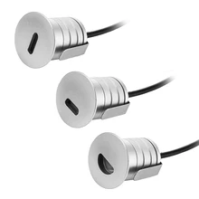 1 Вт IP67 Светодиодный точечный светильник DC 12 В Мини светодиодный садовый лестничный светильник ing