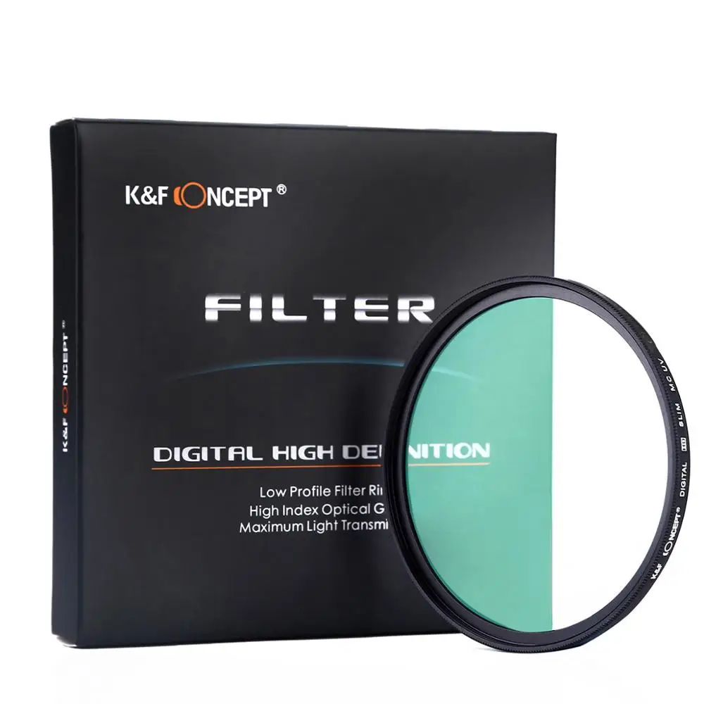 

K&F Concept 67mm HD Slim variable MCUV Filter Camera Lens Protector for SLR & DSLR Cameras Canon EF Nikon NF SONY NEX