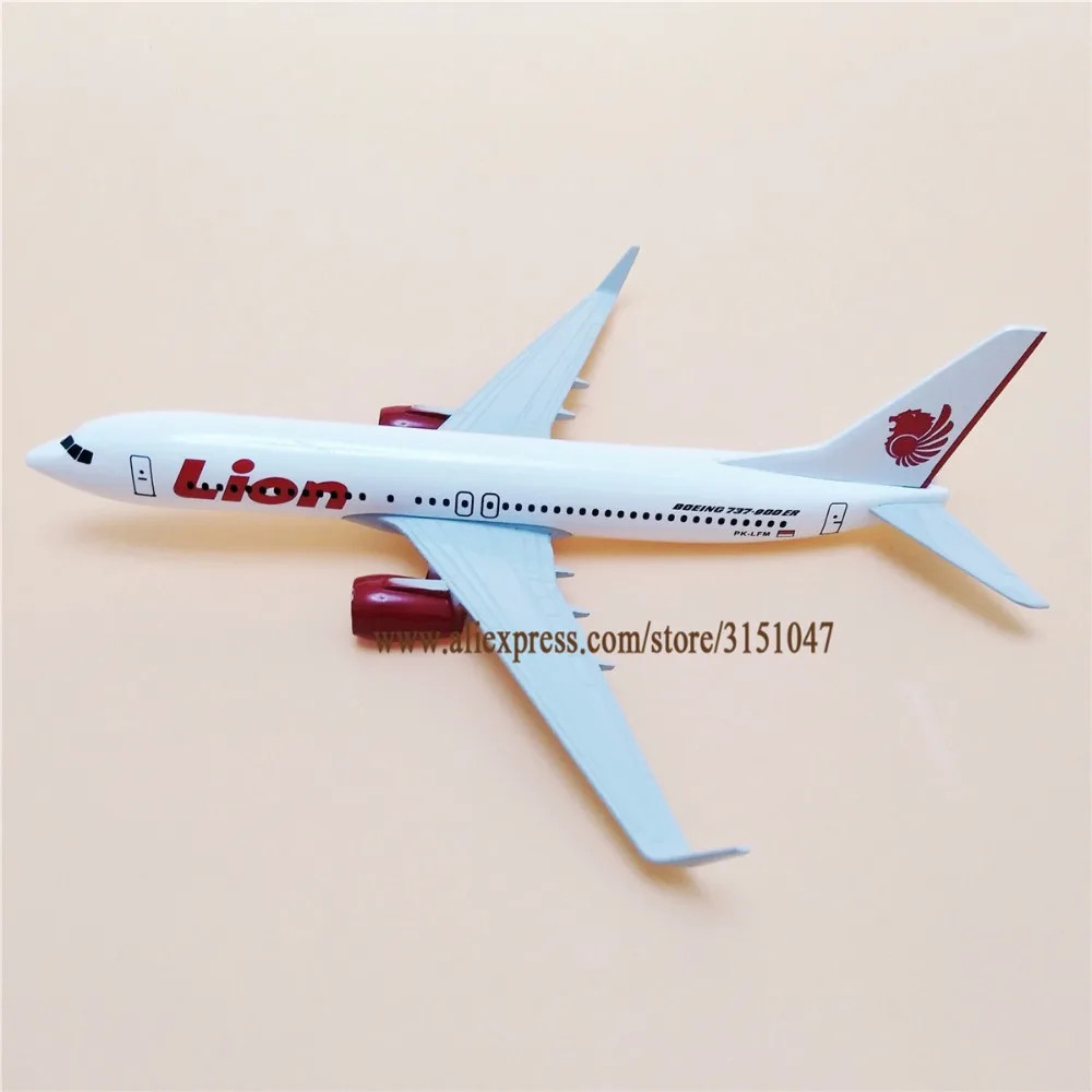 20 см сплав металла Air indonesia LION Airways Boeing 737 B737 модель самолета Модель самолета Стенд самолет подарки