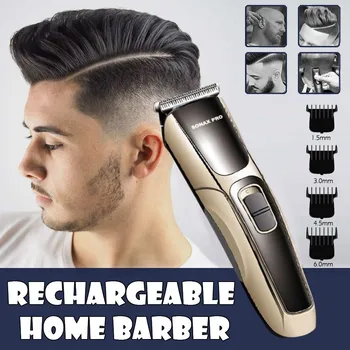 

Metal Professional Hair Clipper For Men Style Electric Hair Trimmer Cordless Hair Grooming Home Haircut Maquina De Cortar Cabelo
