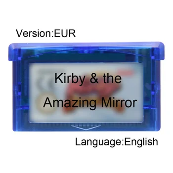

Kirby&the AmazingMirror 32 Bit Video Game Cartridge Console Card EUR Version English language