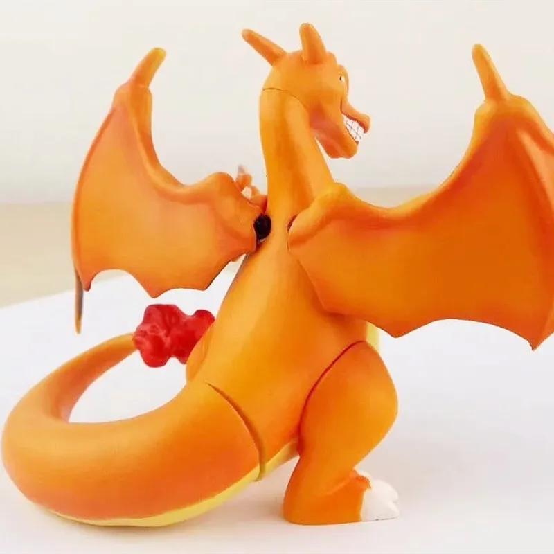 

Pet Elf Wretched Base Color of Charizard Large Fire Dragon Pokemon Garage Kit Decoration