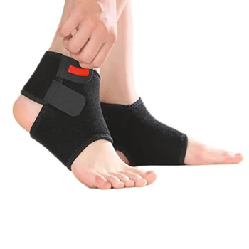 1 paar Kinderen Enkel Ondersteuning Ademend Verstelbare Voet Hak Cover Beschermende Bandage Wrap Guard Protector Basketbal